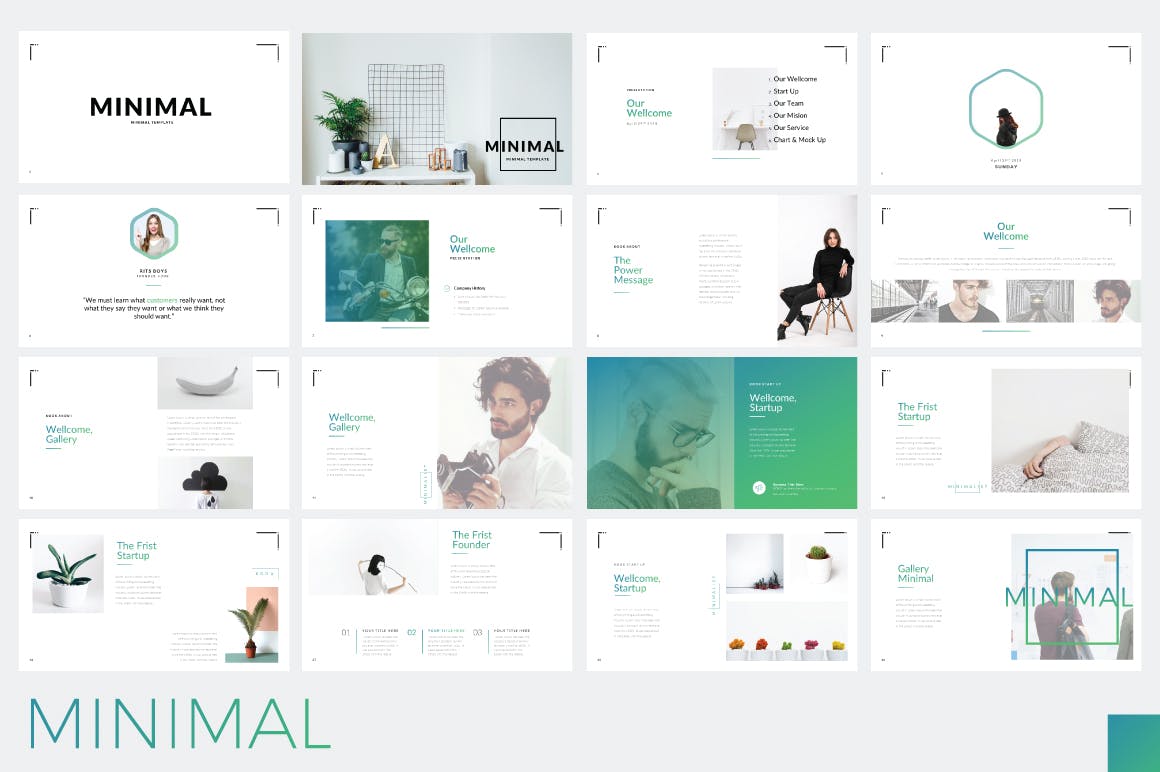 清新风格的PPT模板述职报告ppt模板个人简历ppt模板