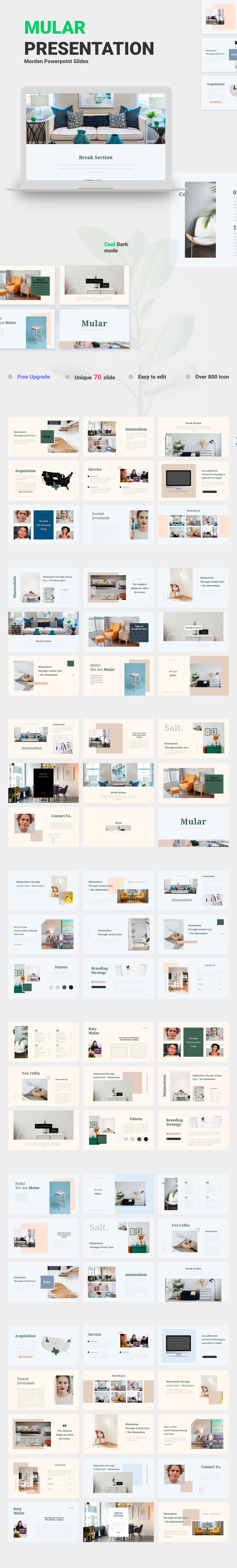 简约大图时尚的精美商务ppt模板下载[PPTX]