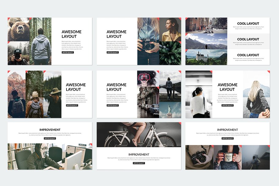 优雅的幻灯片模板下载 Elegant Powerpoint