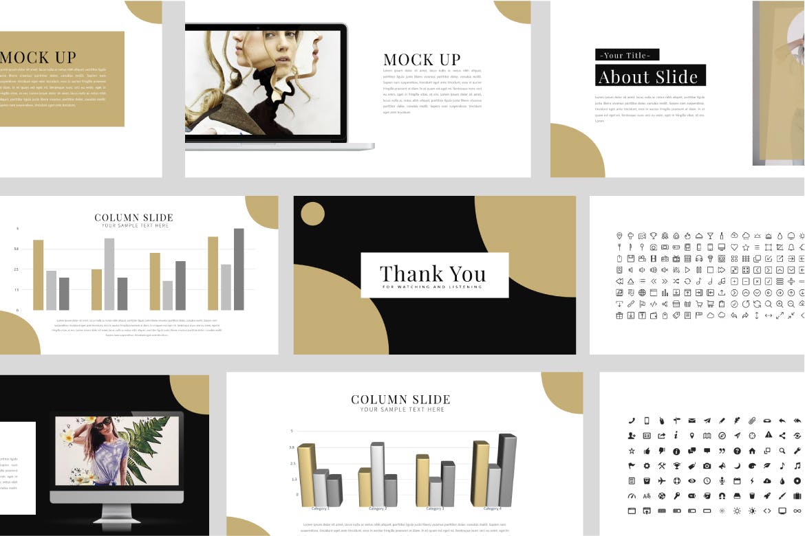 时尚的keynote模板keynote下载精美商务ppt模板下载