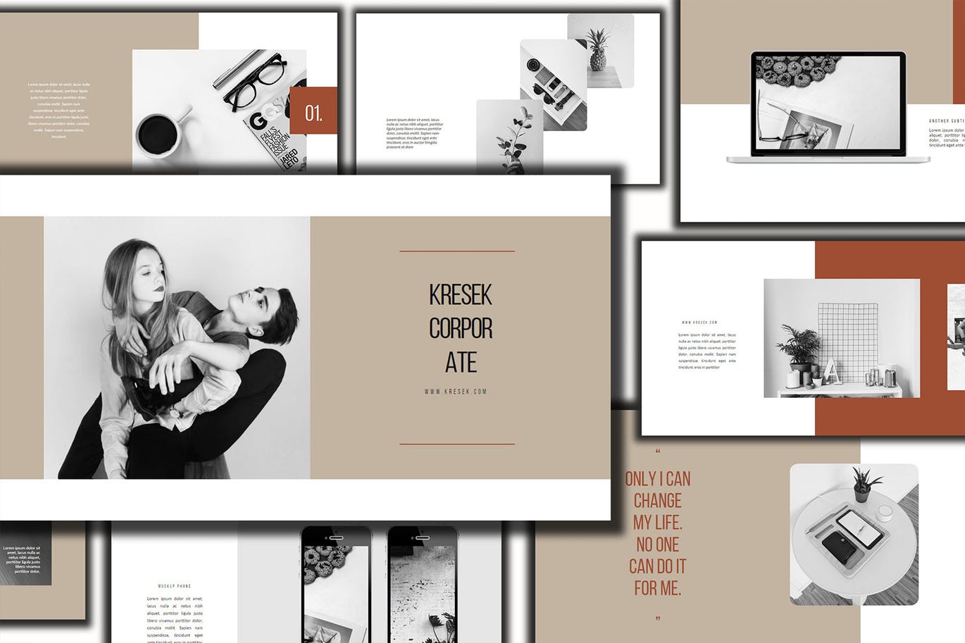 PPT | 高级灰时尚现代专业主题精美创意演示设计文稿幻灯片