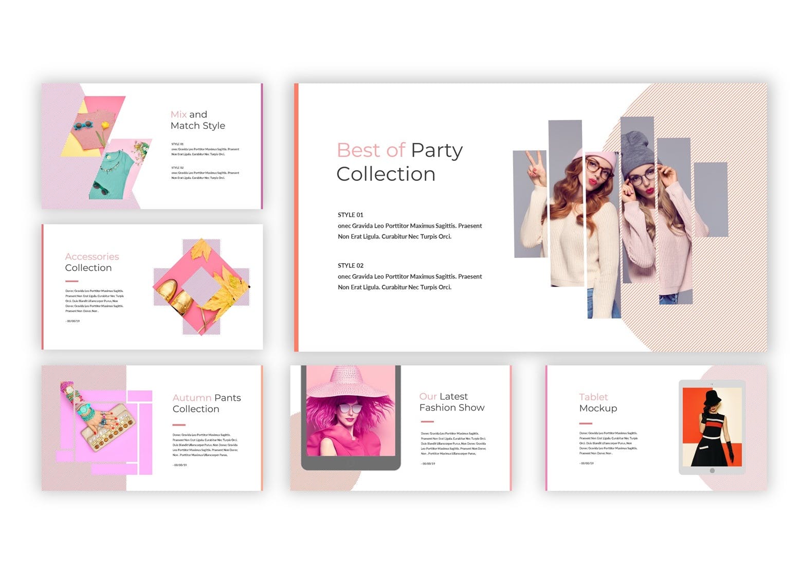 粉色时尚女性产品PPT模板 工作汇报ppt模板 ppt模板 下载