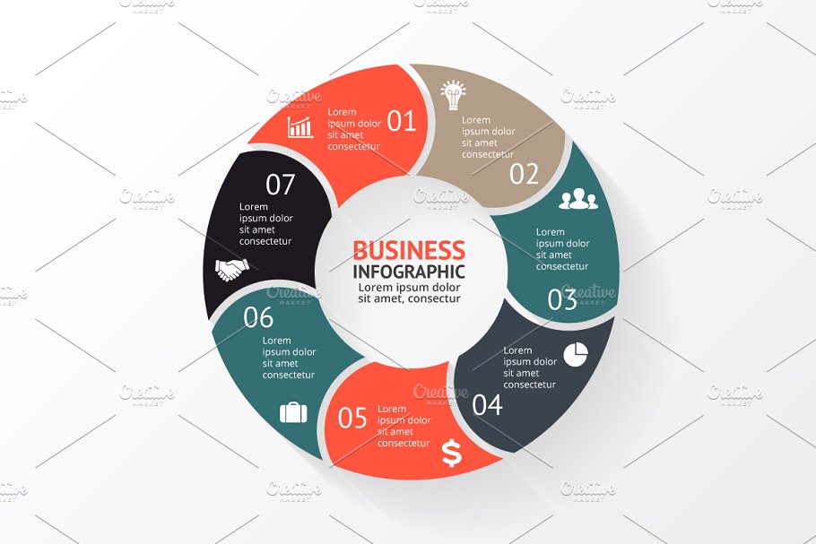 信息图表ppt元素模板 Infographic Elements Vol.12