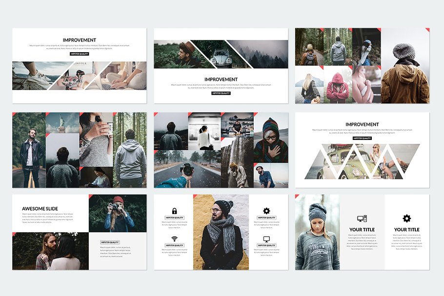 优雅ppt素材模板 Elegant Keynote
