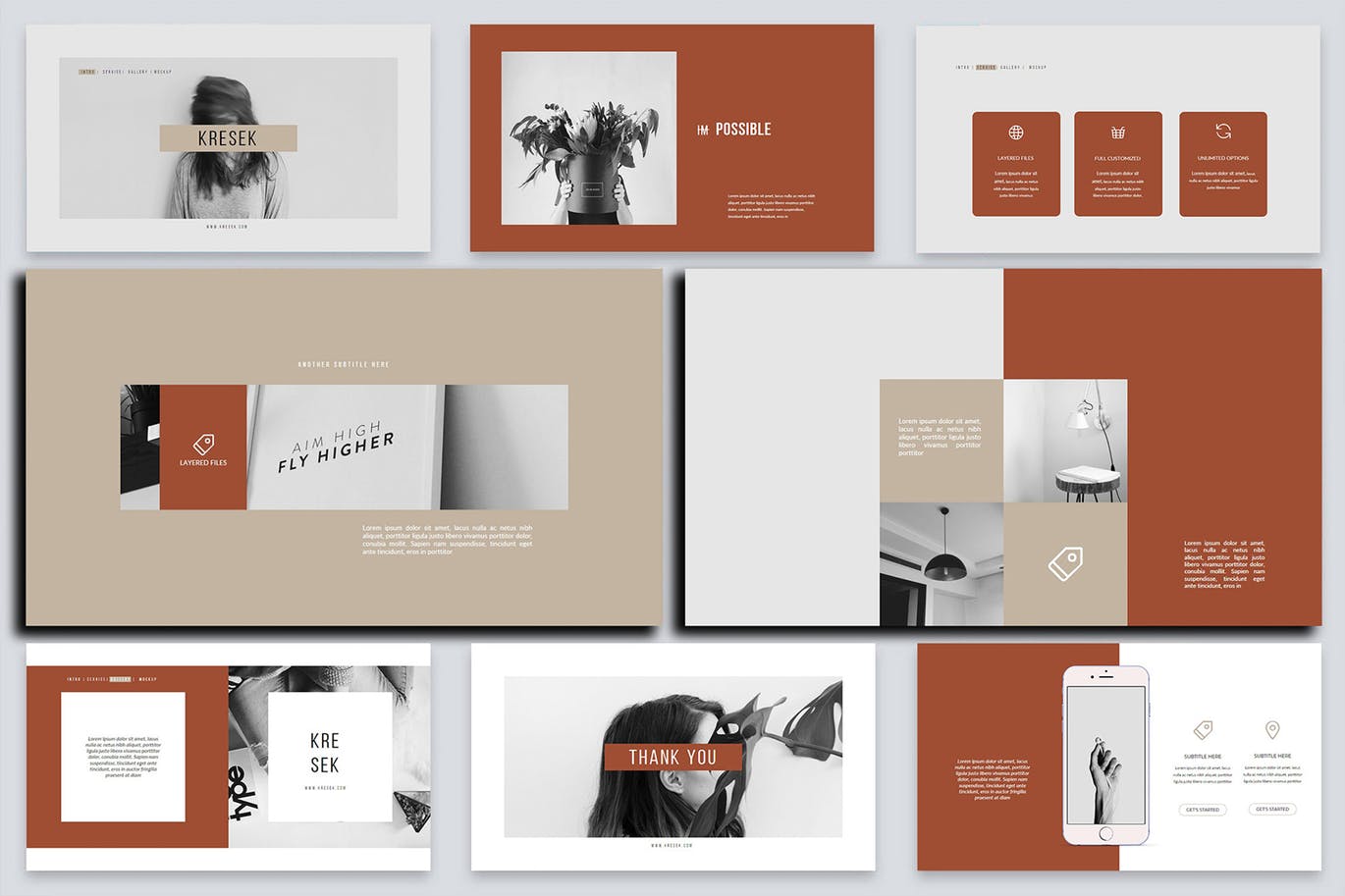 PPT | 高级灰时尚现代专业主题精美创意演示设计文稿幻灯片