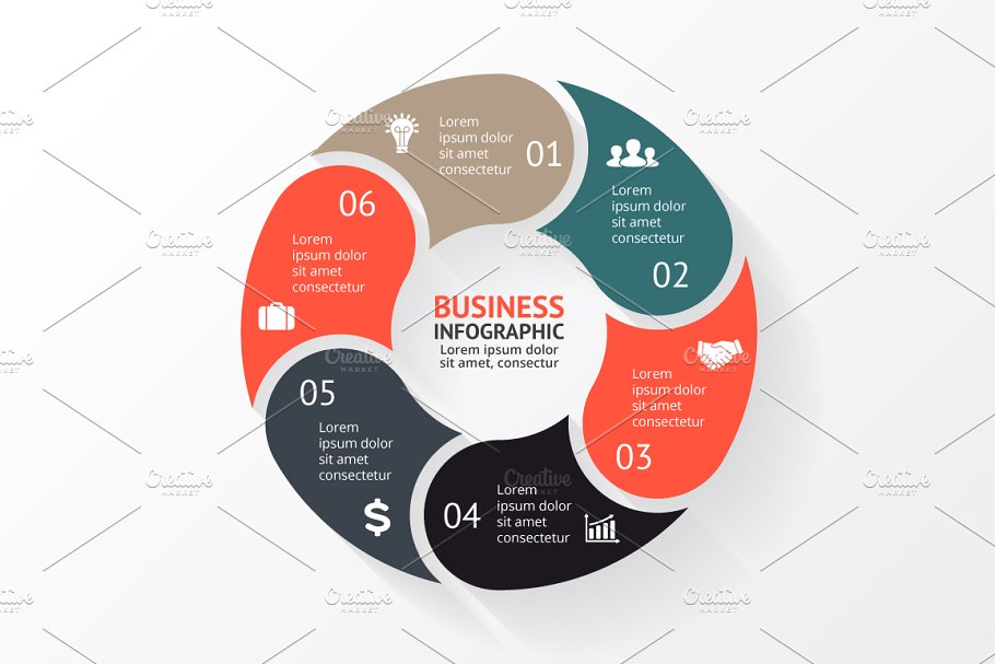 信息图表ppt元素模板 Infographic Elements Vol.12