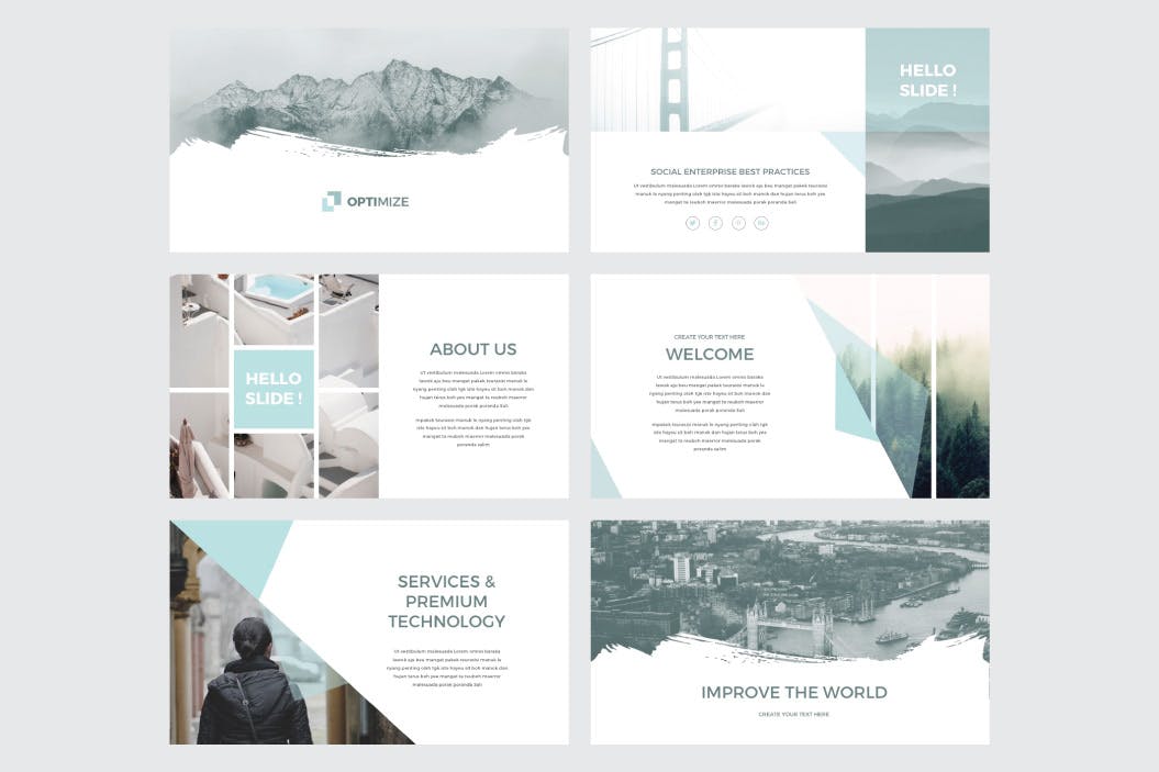 建议方案PPT模板简洁的ppt模板年度总结ppt模板