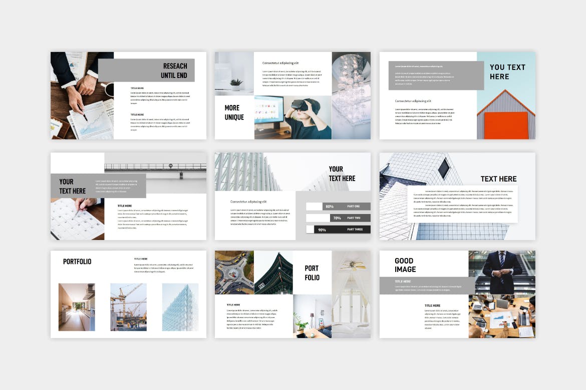 时尚PPT模板工作汇报ppt模板