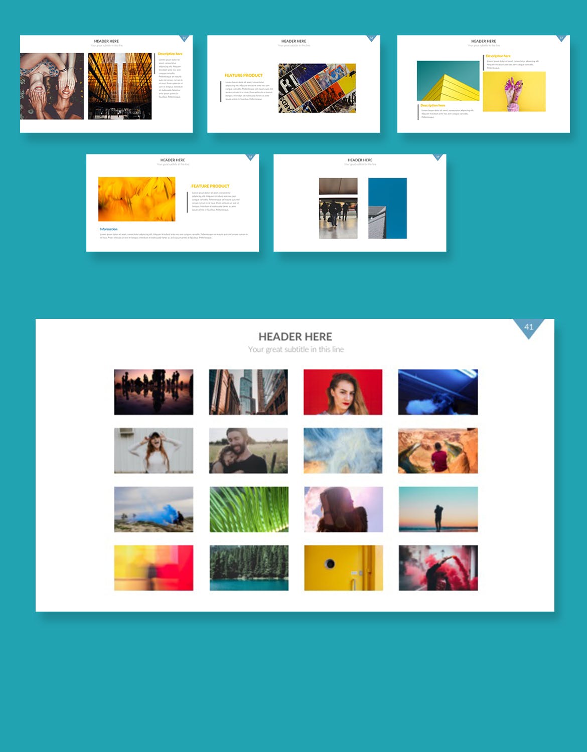 创意类多图商务ppt模板年度总结ppt模板[PPTX]