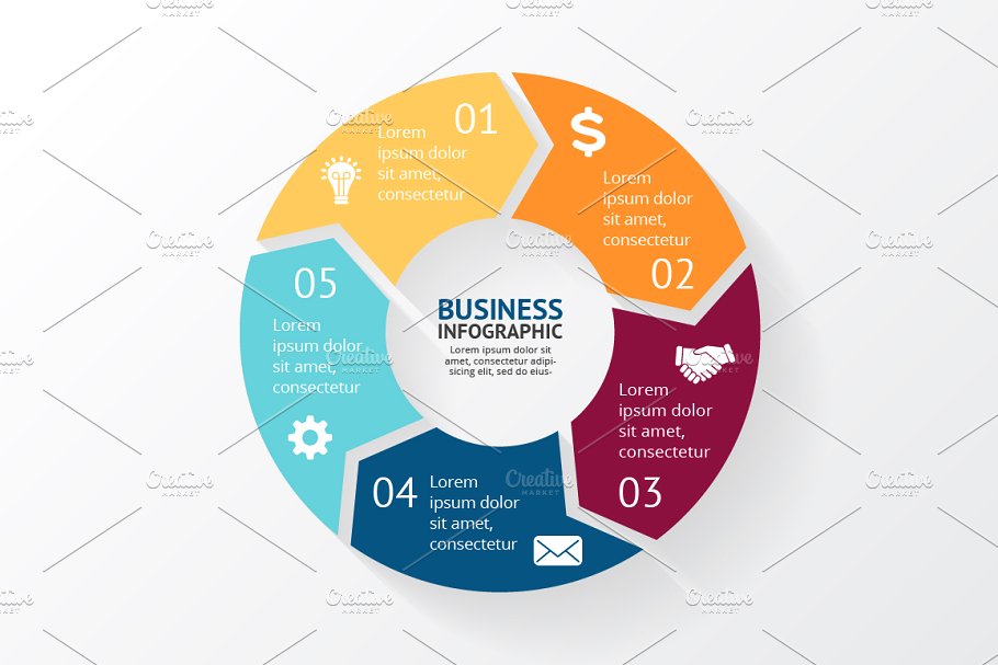 信息图表ppt模板 Infographic Elements Vol.5