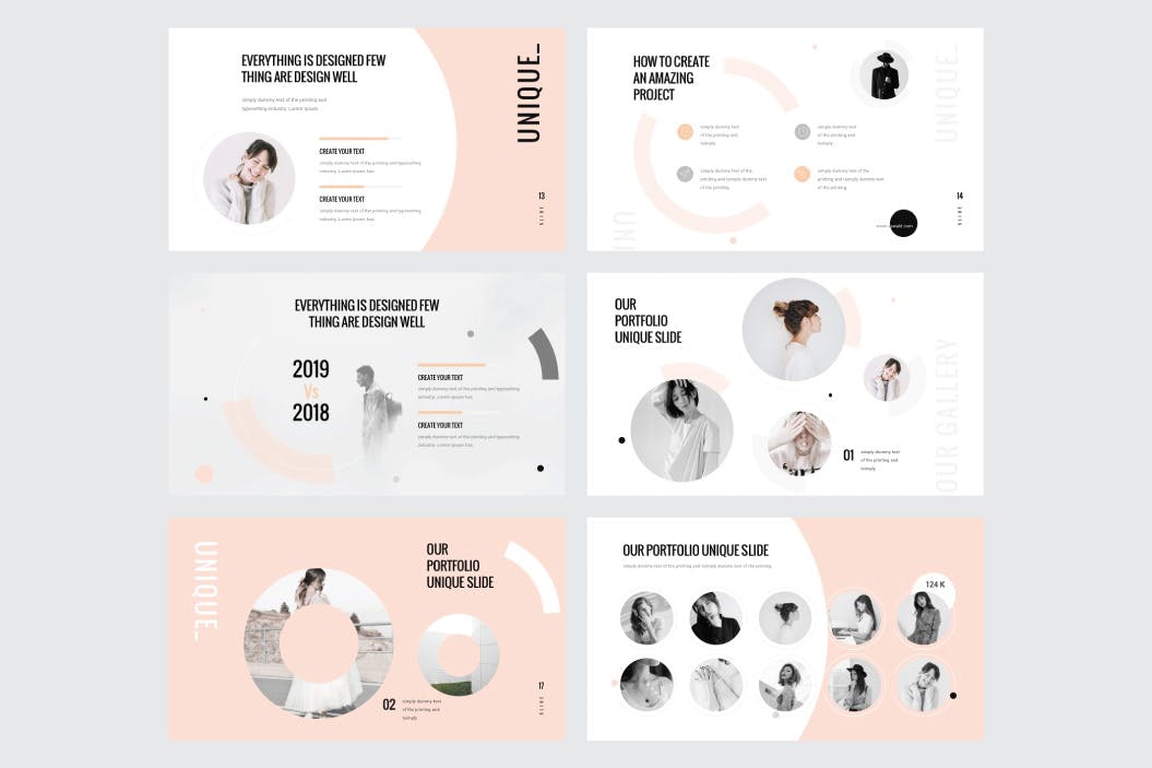 高端时尚产品ppt模板好看的ppt模板下载