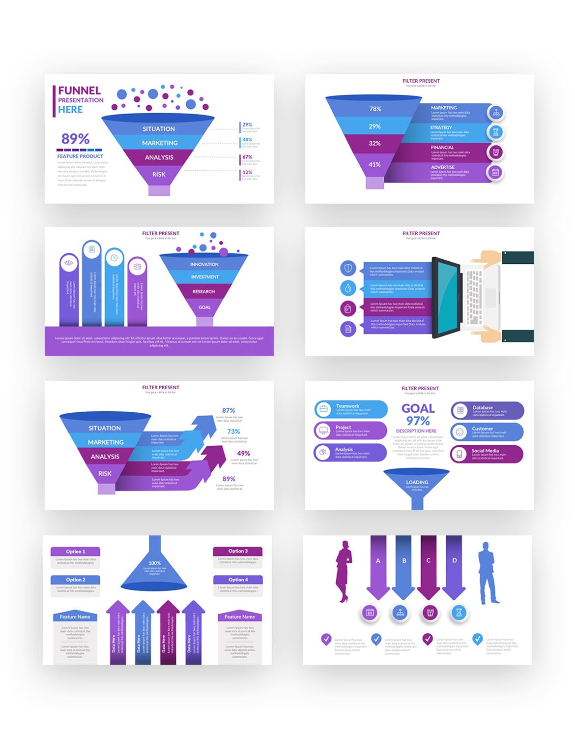 大数据图表类工作汇报ppt模板工作总结ppt模板年会ppt模板