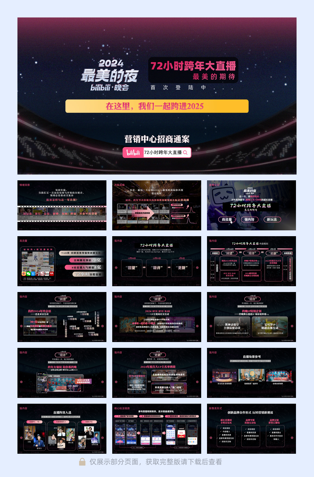2024bilibili《72小时跨年大直播》方案.pdf