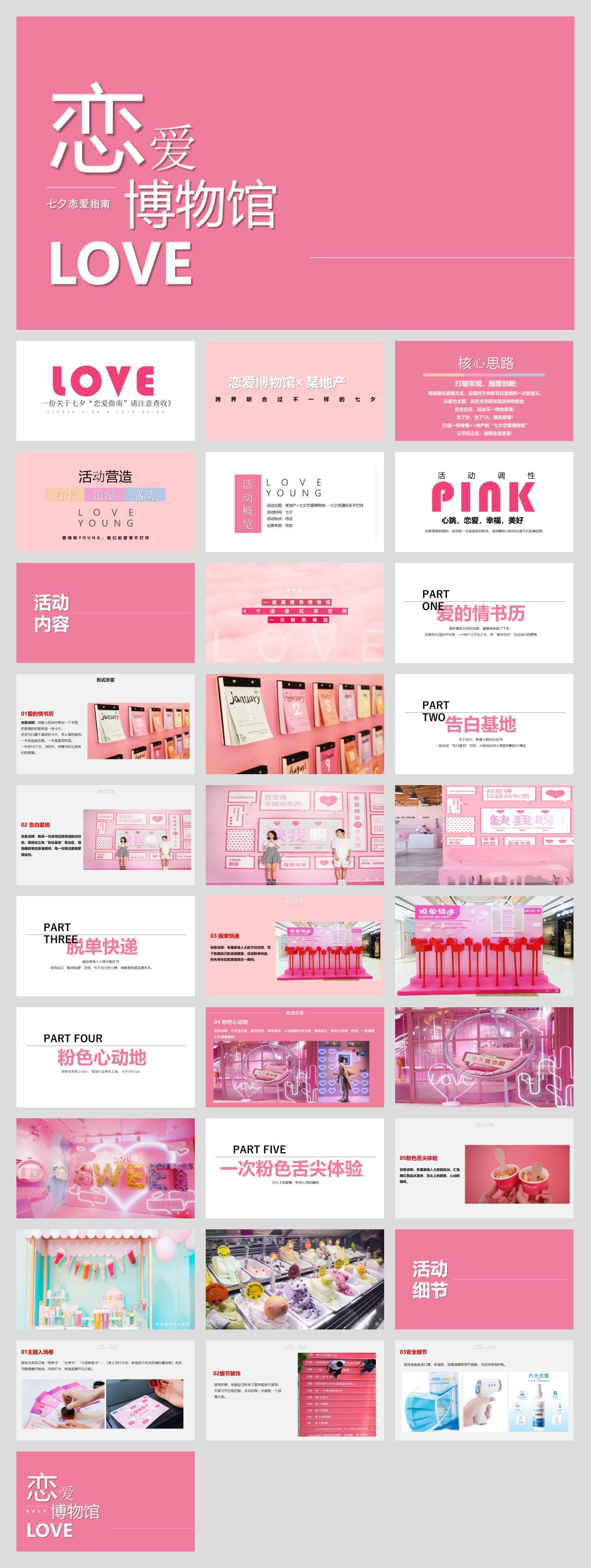 【七夕恋爱指南】恋爱博物馆活动策划方案.pptx