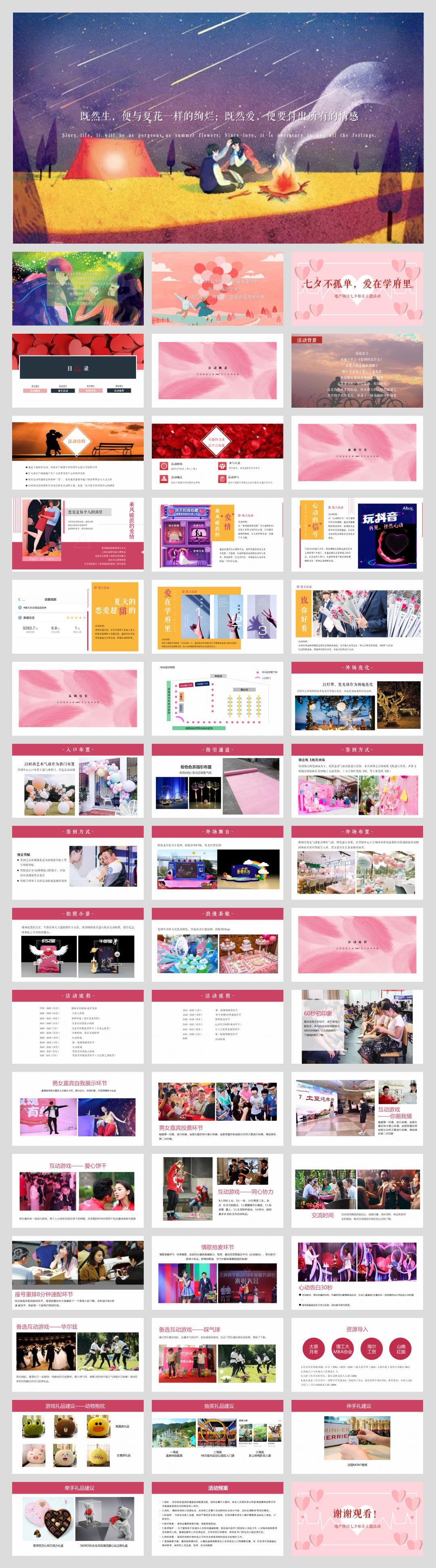 2020《七夕不孤单 爱在学府里》七夕相亲主题活动策划方案-49页.pptx