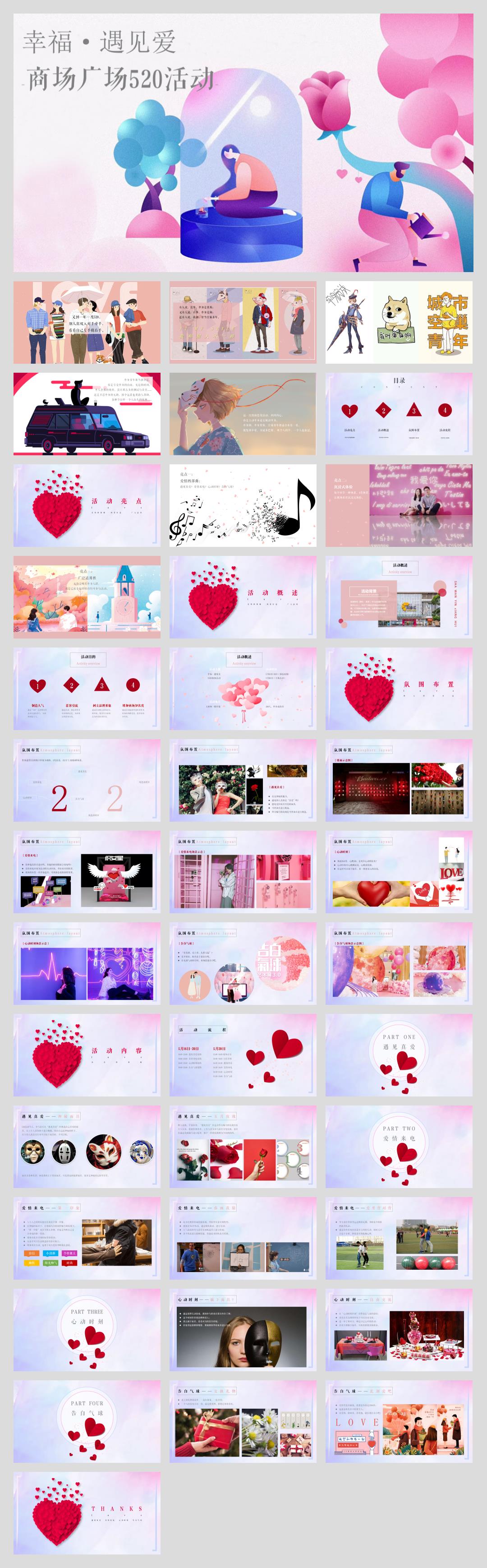 2020商场广场520活动（幸福·遇见爱主题）活动策划方案.pptx