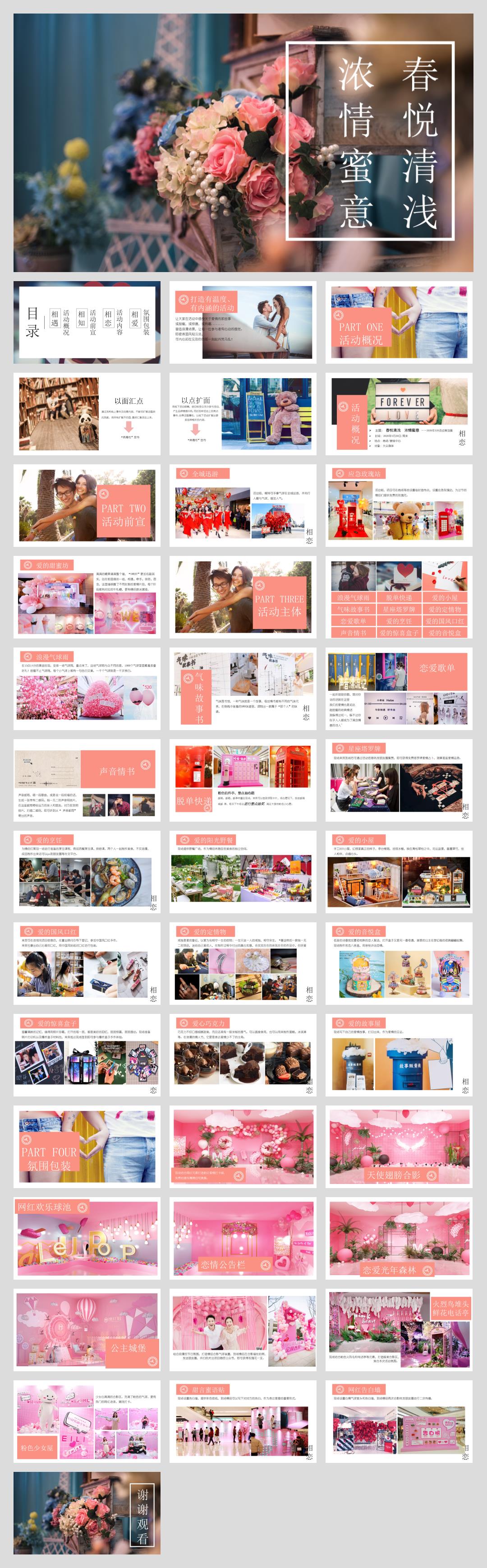 2020商业广场520(春悦清浅浓情蜜意主题)活动策划方案-41P.pptx