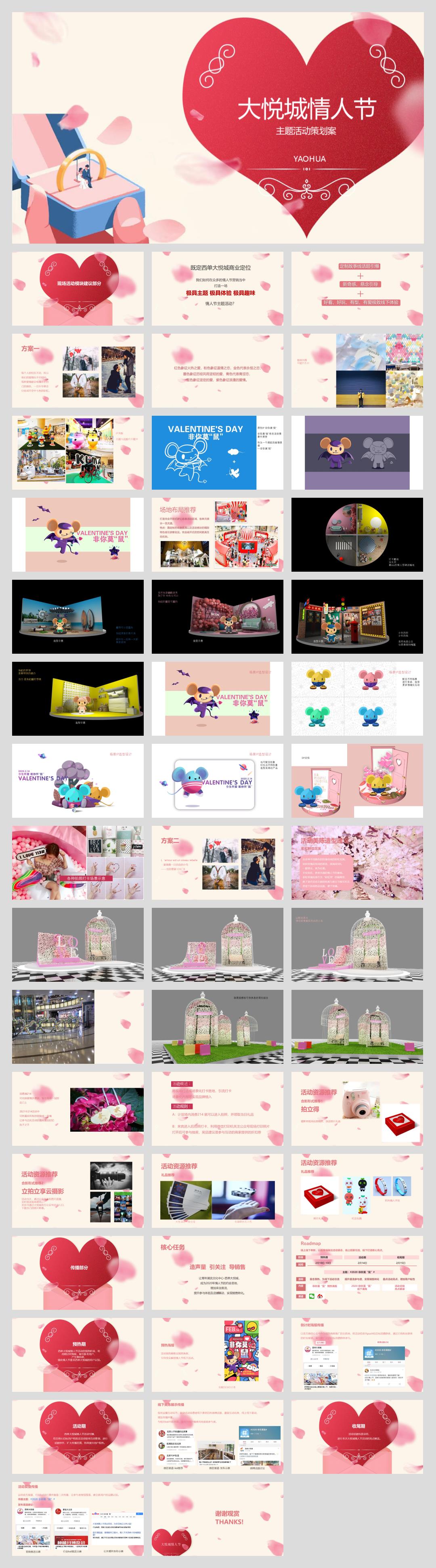 2020西单大悦城购物中心情人节主题活动策划案-48页.pptx