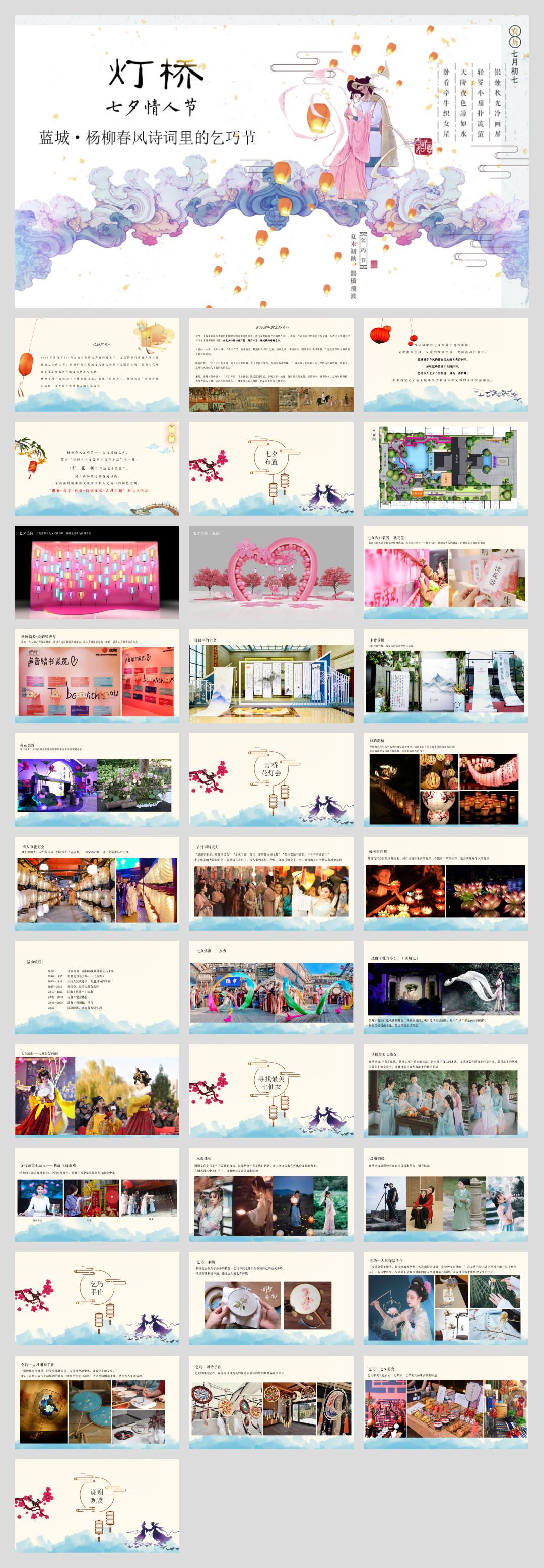 地产项目七夕(杨柳春风乞巧节)古风主题活动策划方案-35P.ppt