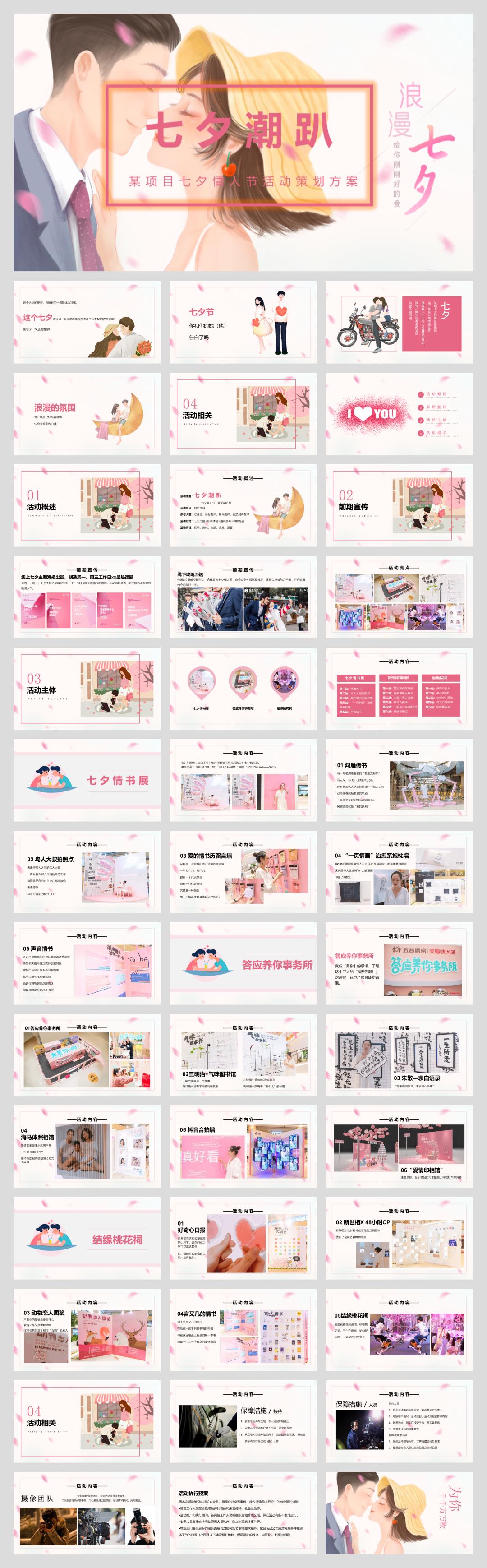 地产项目七夕情人节主题(七夕潮趴主题)活动策划方案-43P.pptx