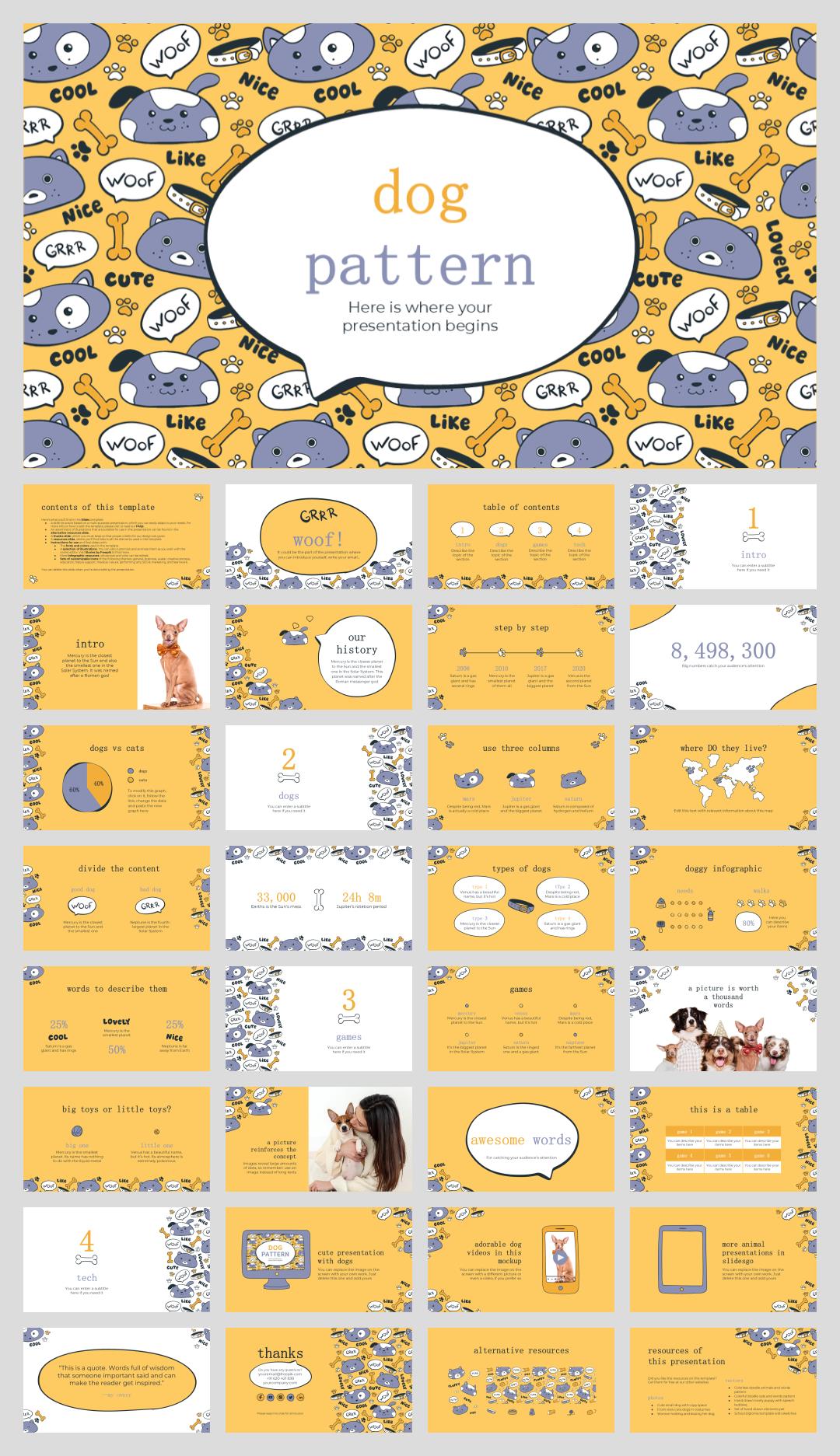 宠物主题PPT模板.pptx