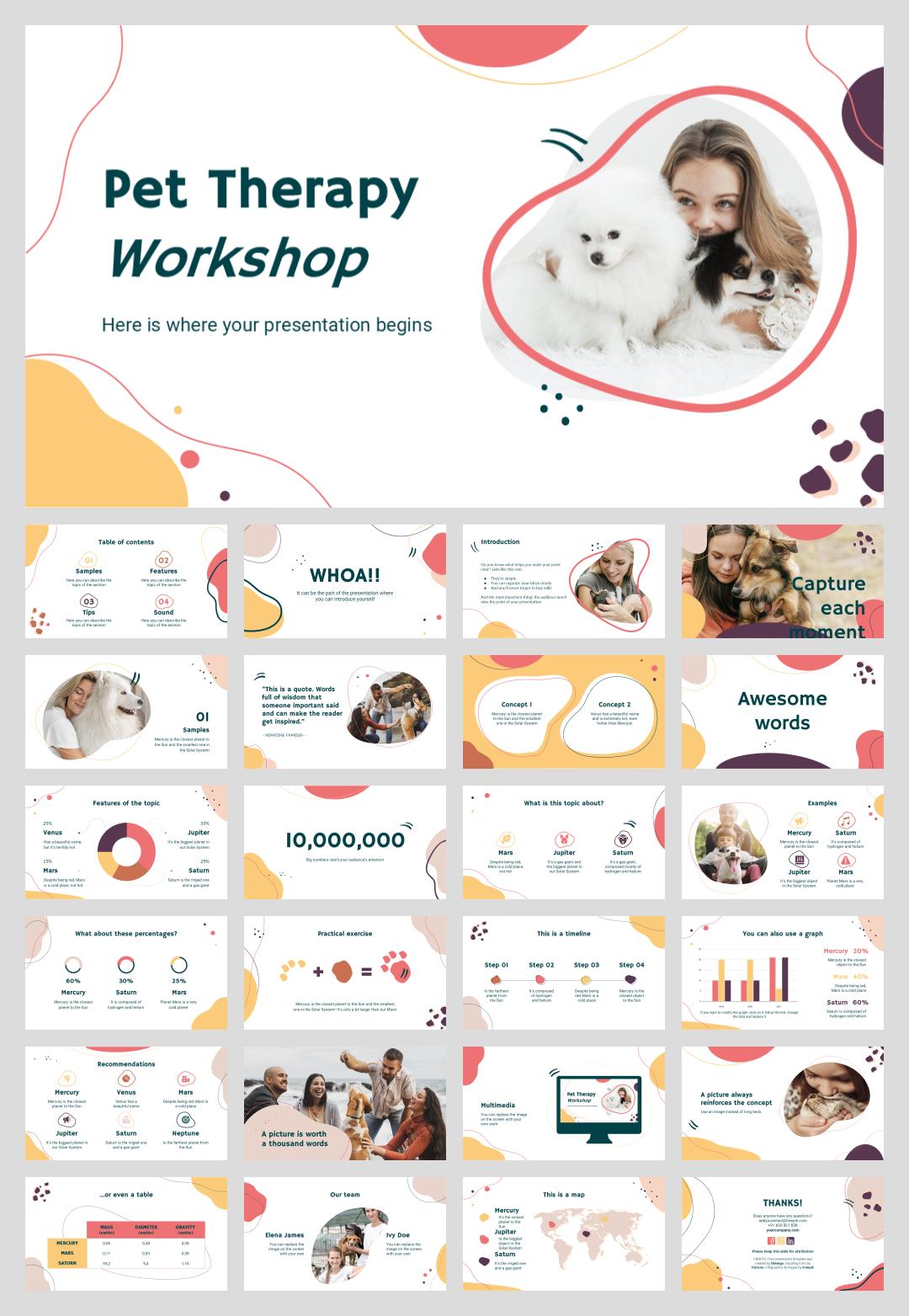 宠物主题PPT模板.pptx