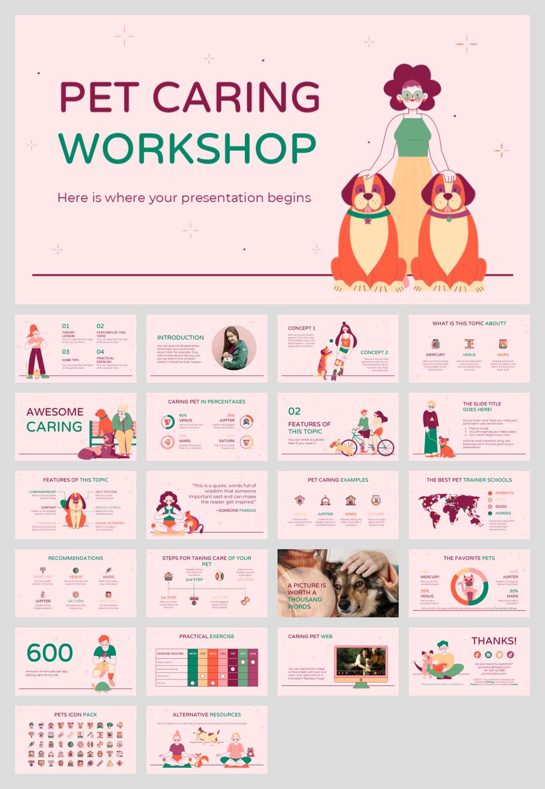 宠物主题PPT模板.pptx