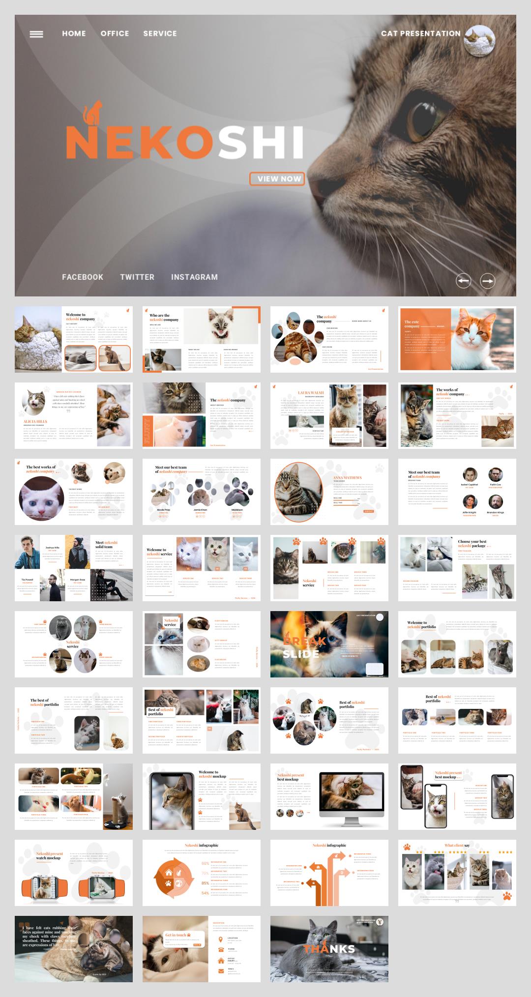 宠物主题PPT模板.pptx