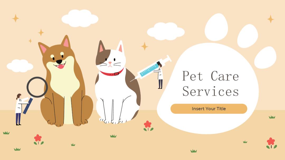 宠物主题PPT模板.pptx