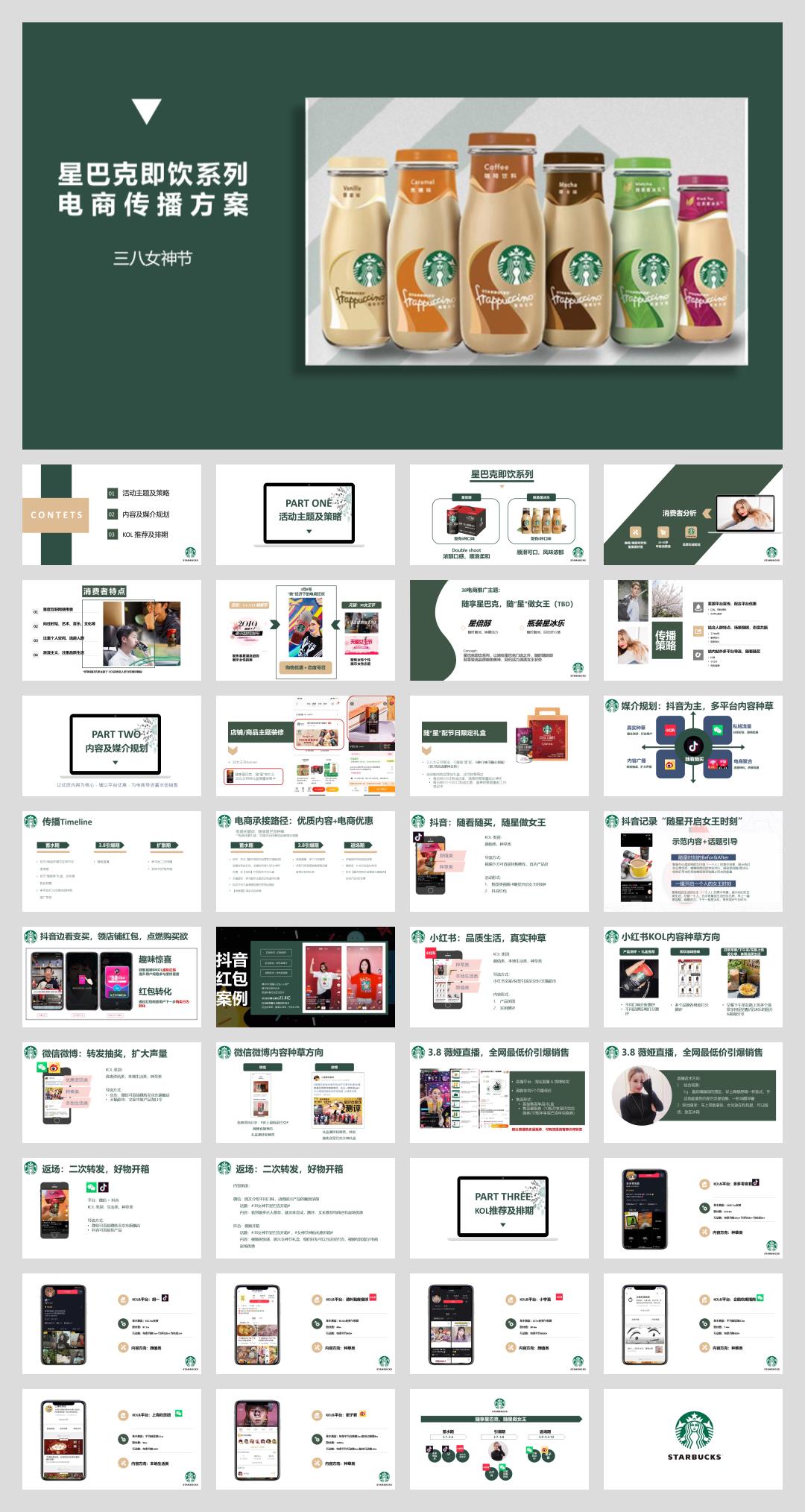 2020星巴克即饮系列女神节电商传播方案-37P.pptx