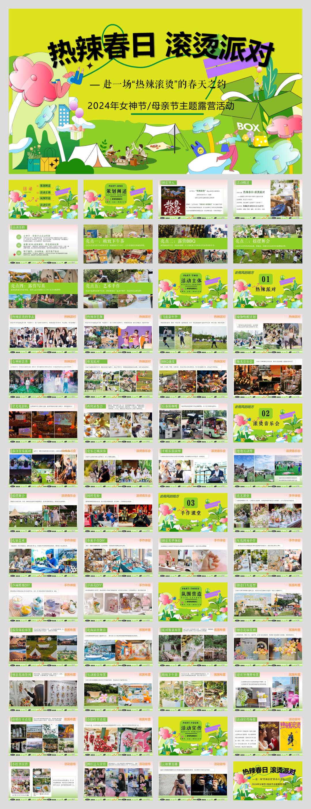2024地产项目女神节露营（热辣春日·滚烫派对主题）活动策划方案-57P.pptx