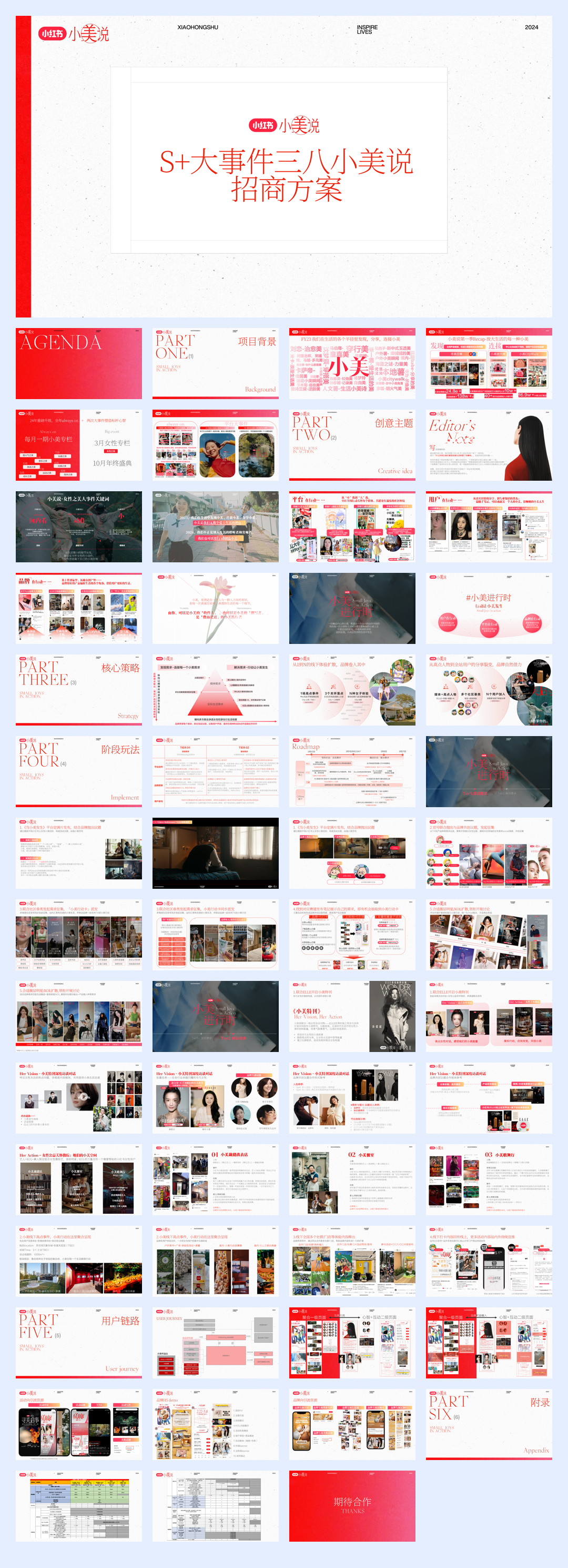 小红书S+级大事件-小美说三八招商方案.pdf