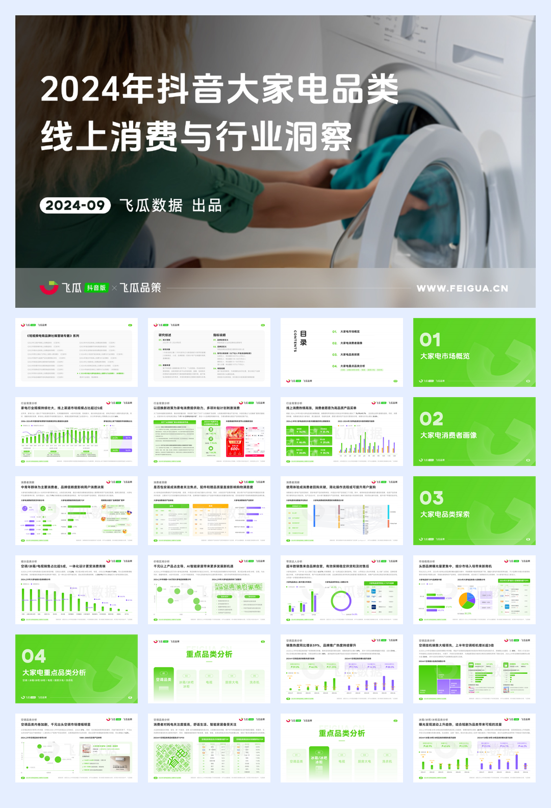 【飞瓜数据×飞瓜品策】2024年抖音大家电品类线上消费与行业洞察.pdf