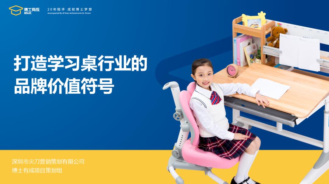 博士有成学习桌品牌策略案PPT.pptx