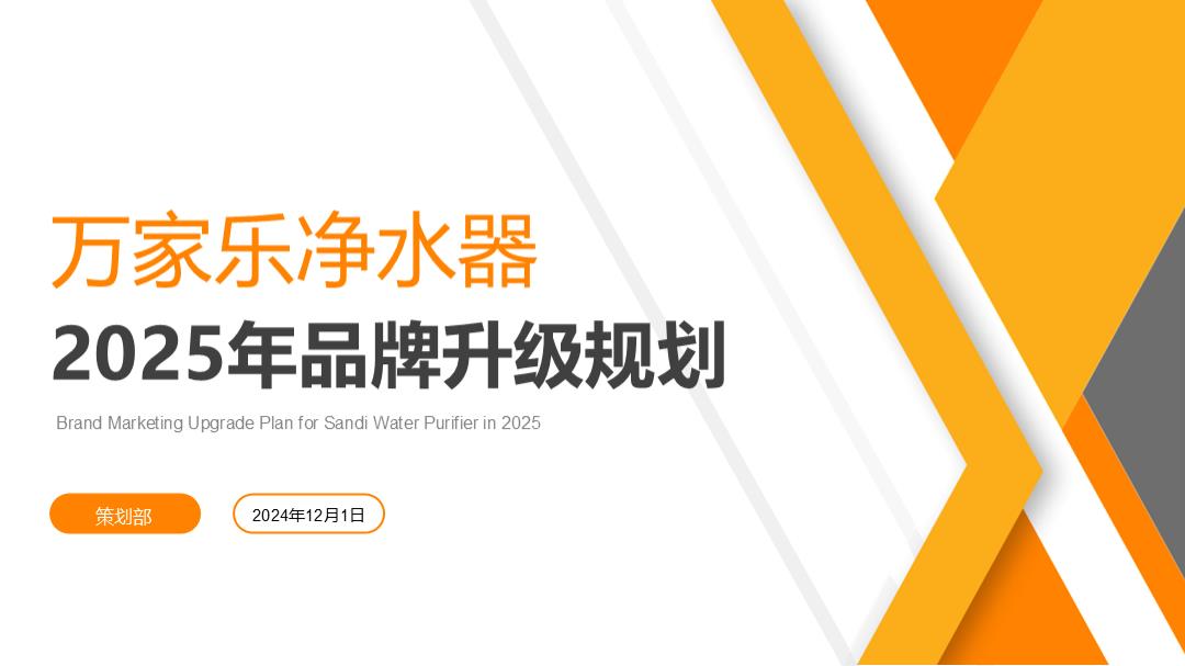 高端净水器品牌升级规划方案.pptx
