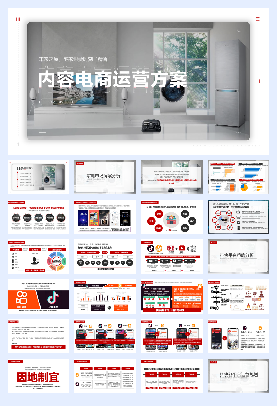 家电品牌抖音快手运营、直播带货方案.pdf