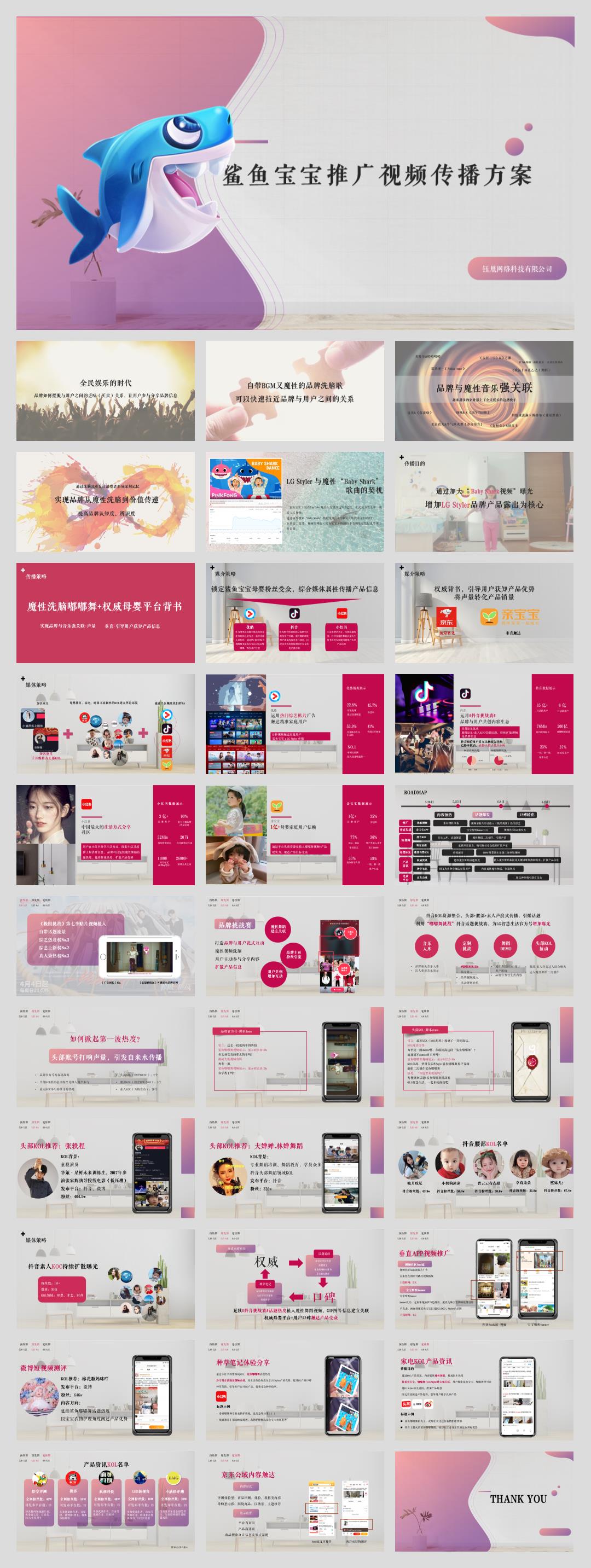 鲨鱼宝宝推广视频传播方案.pptx
