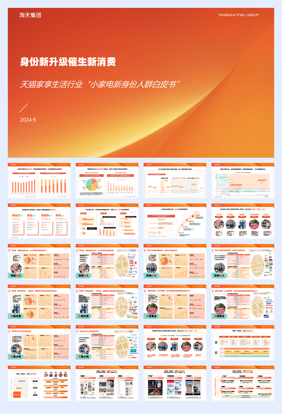 淘天集团:天猫家享生活行业“小家电新身份人群白皮书.pdf