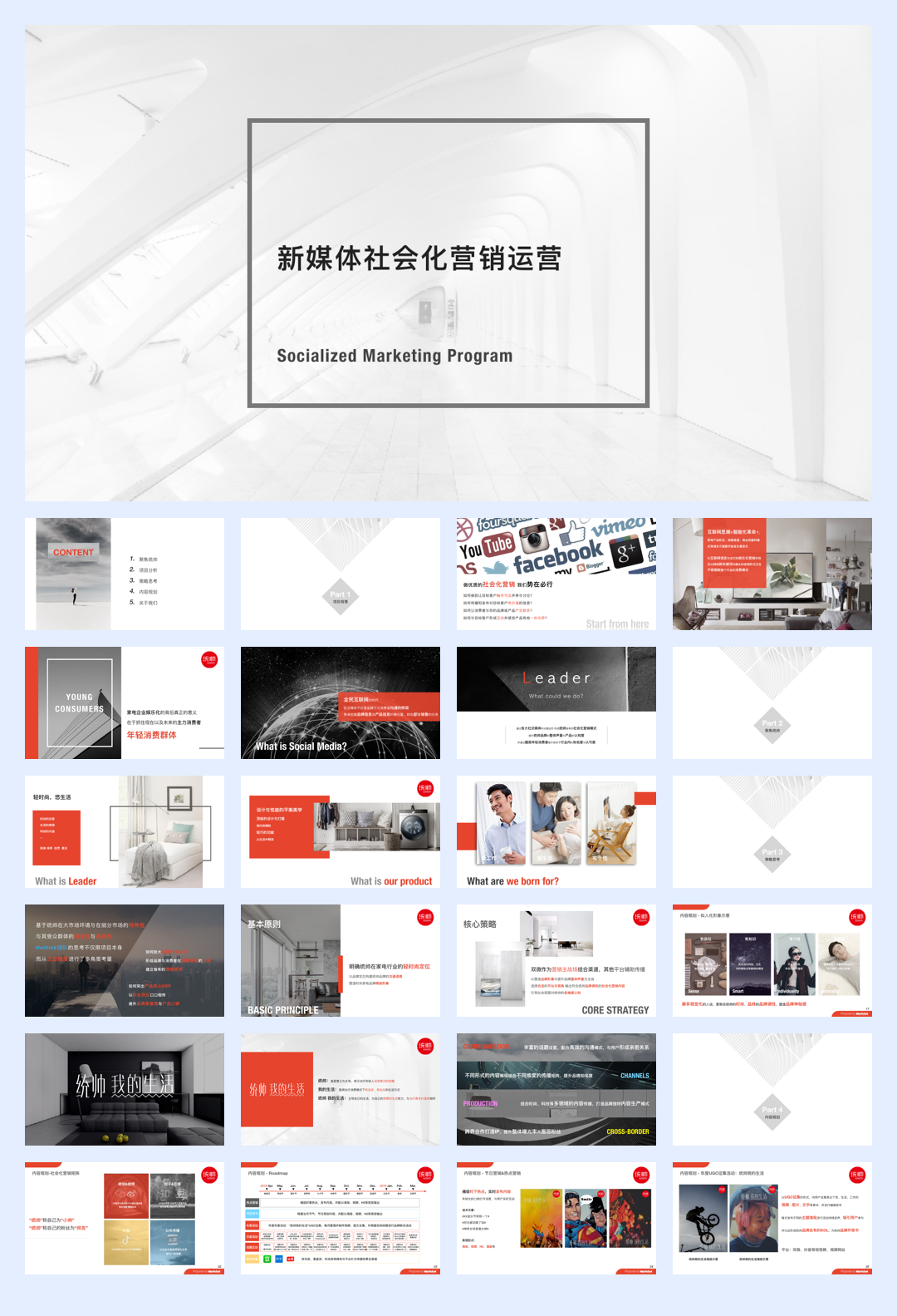 新媒体社会化营销运营平台策略与内容规划方案.pdf