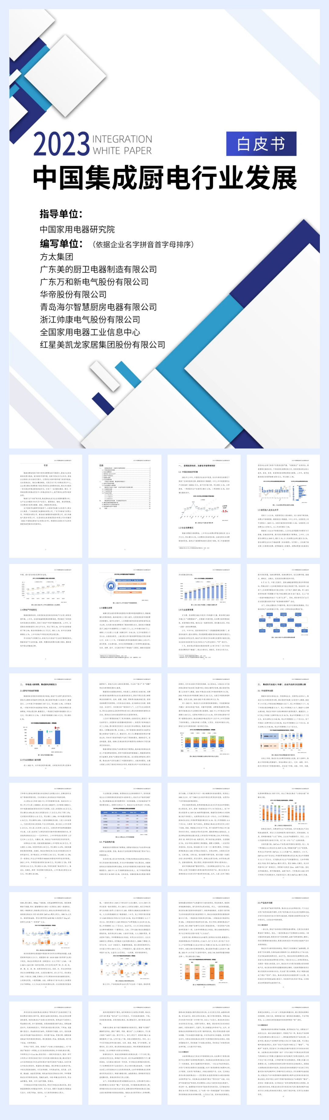 中国家用电器研究院：2023中国集成厨电行业发展白皮书.pdf