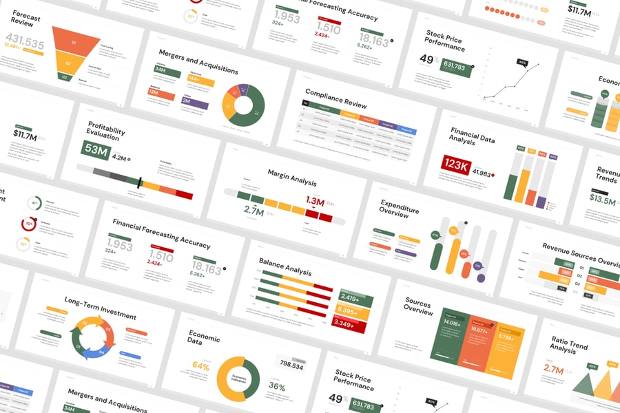 复古信息图表 (PPTX)