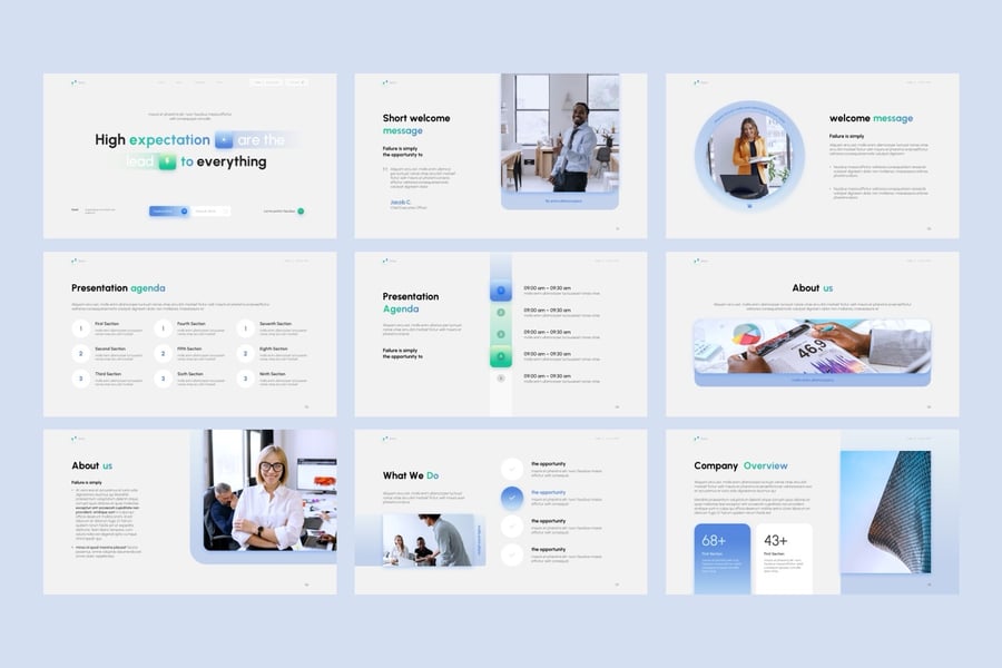 商业计划演示 (PPTX)