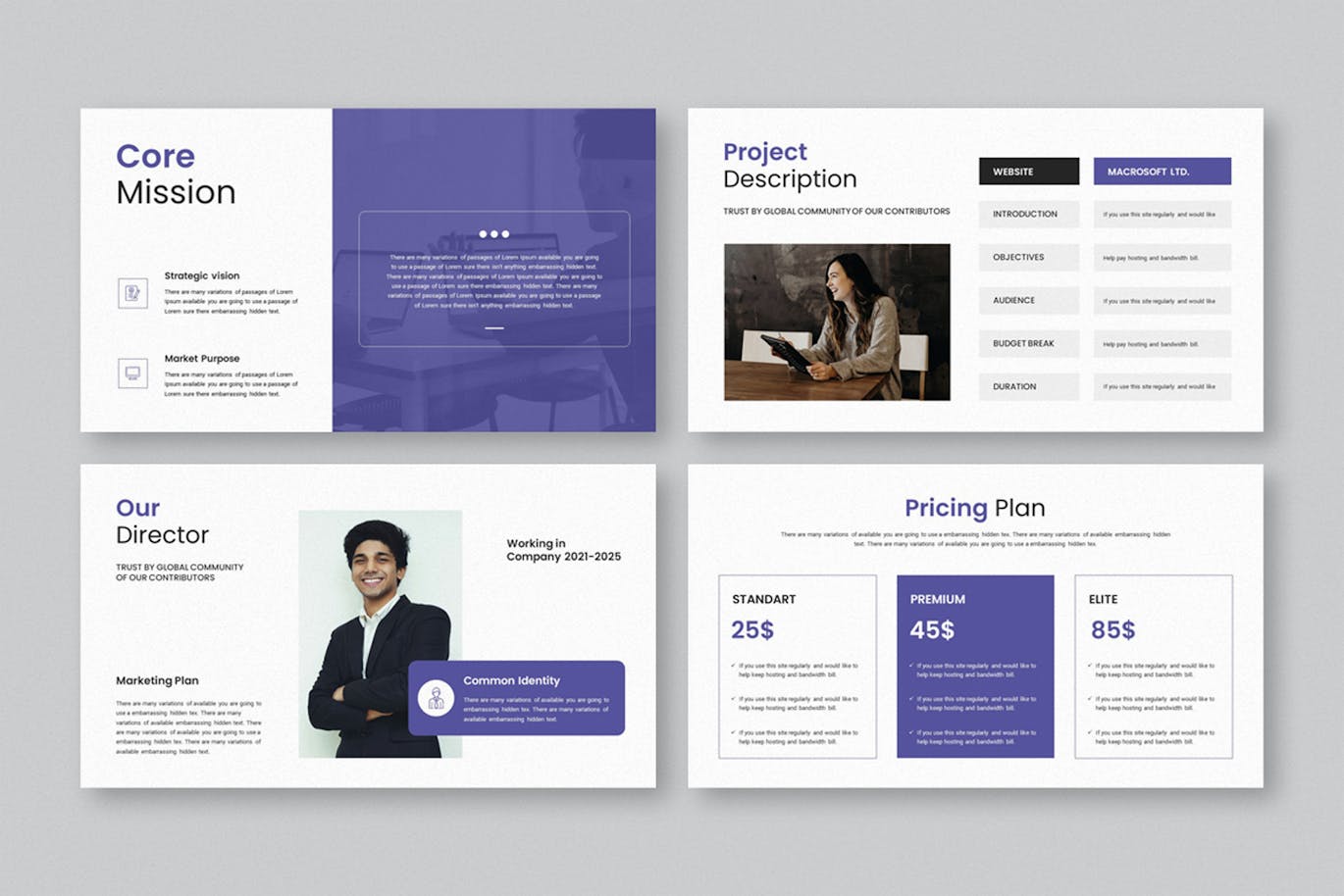 项目提案演示模板PPT模版 (PPTX)