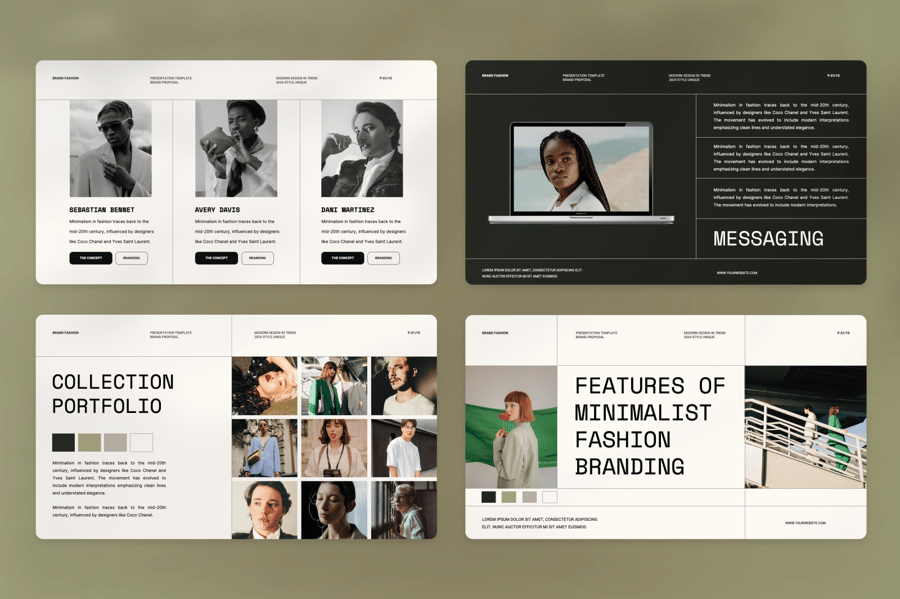 品牌提案演示 PPT模板 (PPTX)