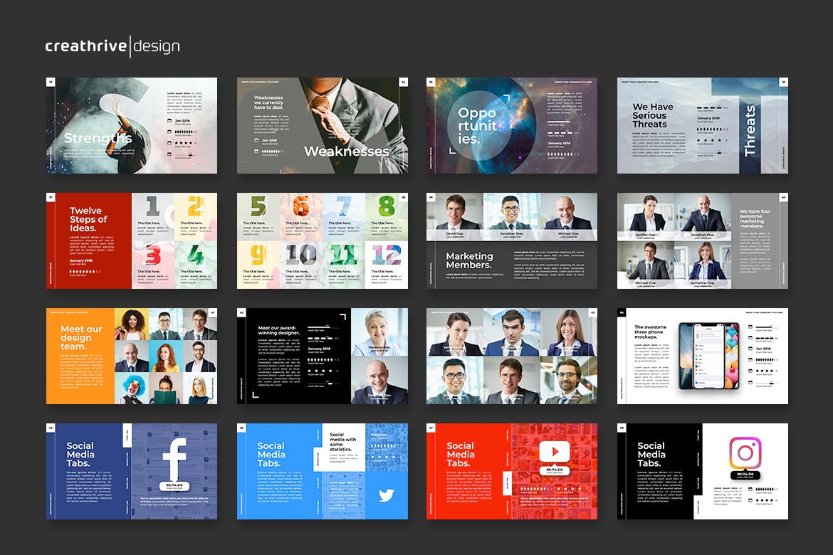 酷炫专业多用途PPT模板下载(PPTX)