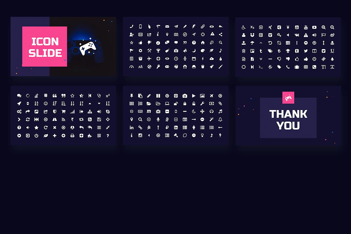 游戏工作室介绍PPT模板(PPTX)