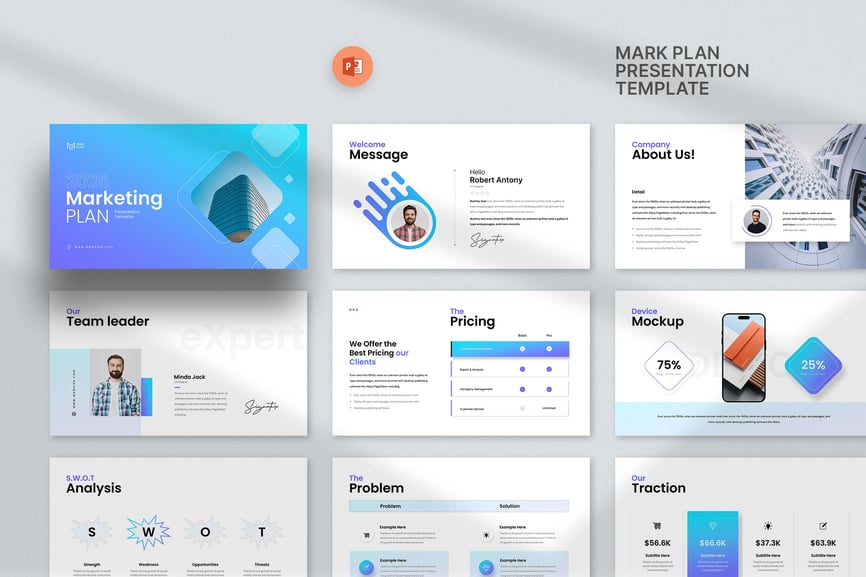 营销计划演示 (PPTX)