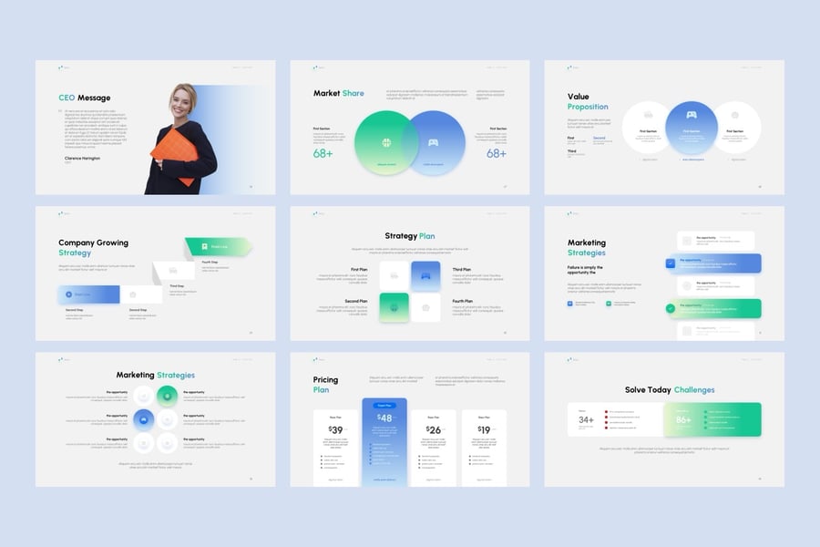 商业计划演示 (PPTX)