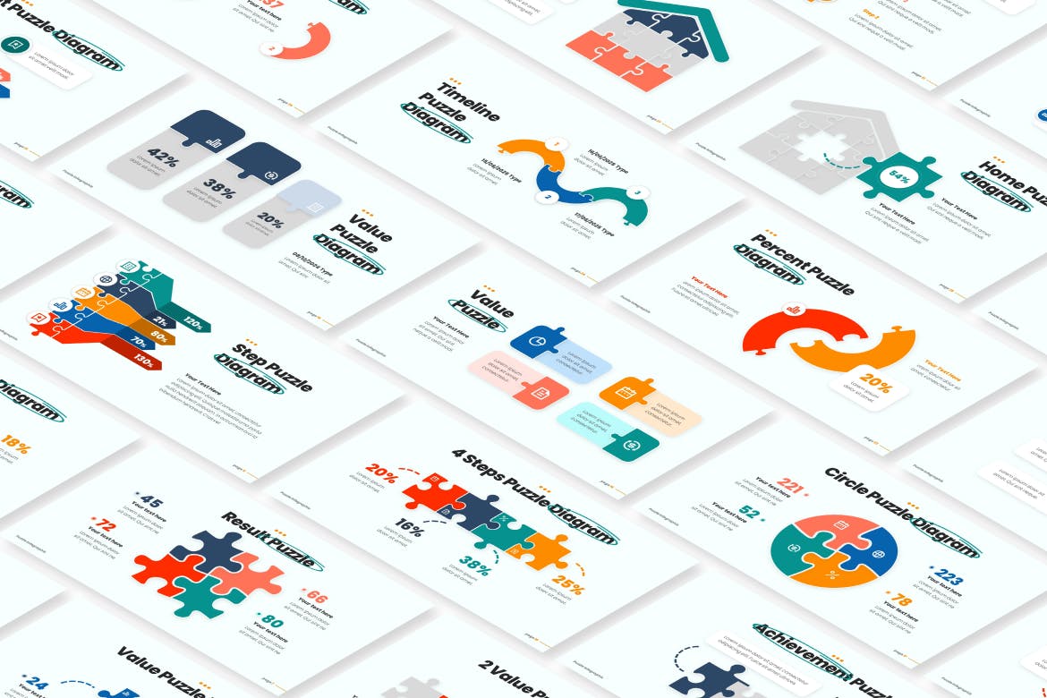 益智信息图模板PPT模版 (PPTX)