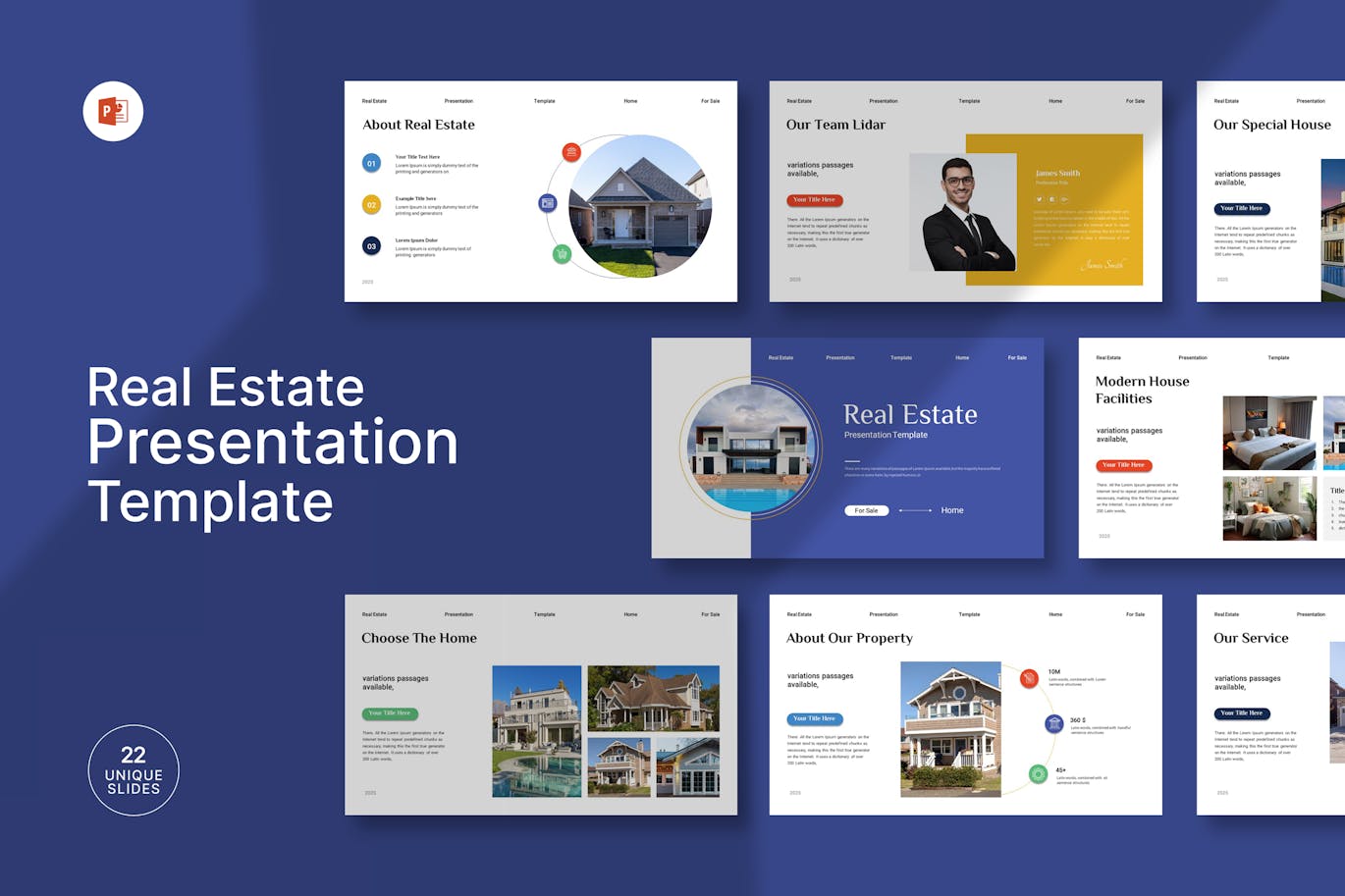 房地产演示PPT模版 (PPTX)